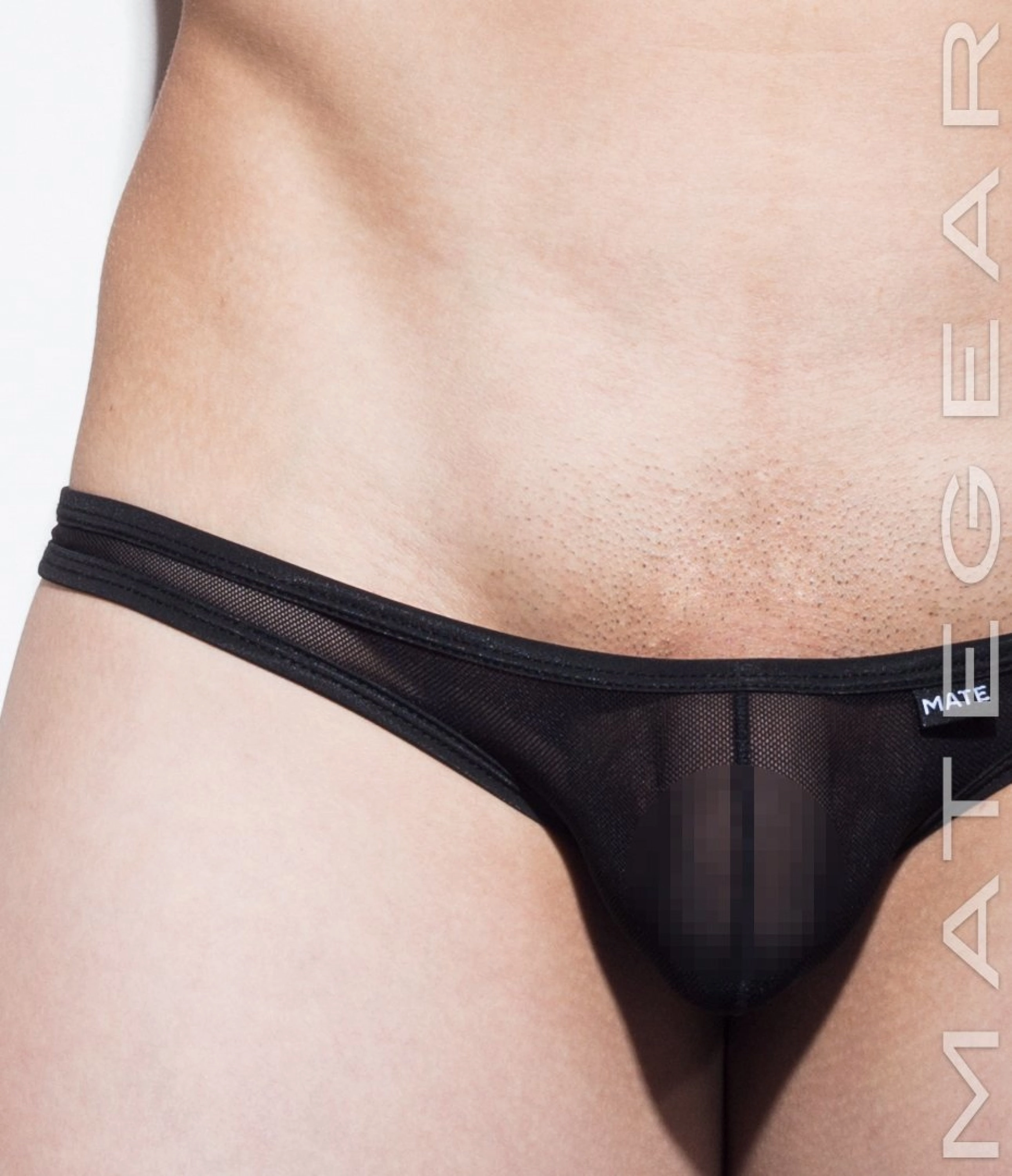 2pc/Pack Sexy Men's Underwear Mini Bikini Briefs - Kum Ja (Soft Thin Mesh Signature Series)