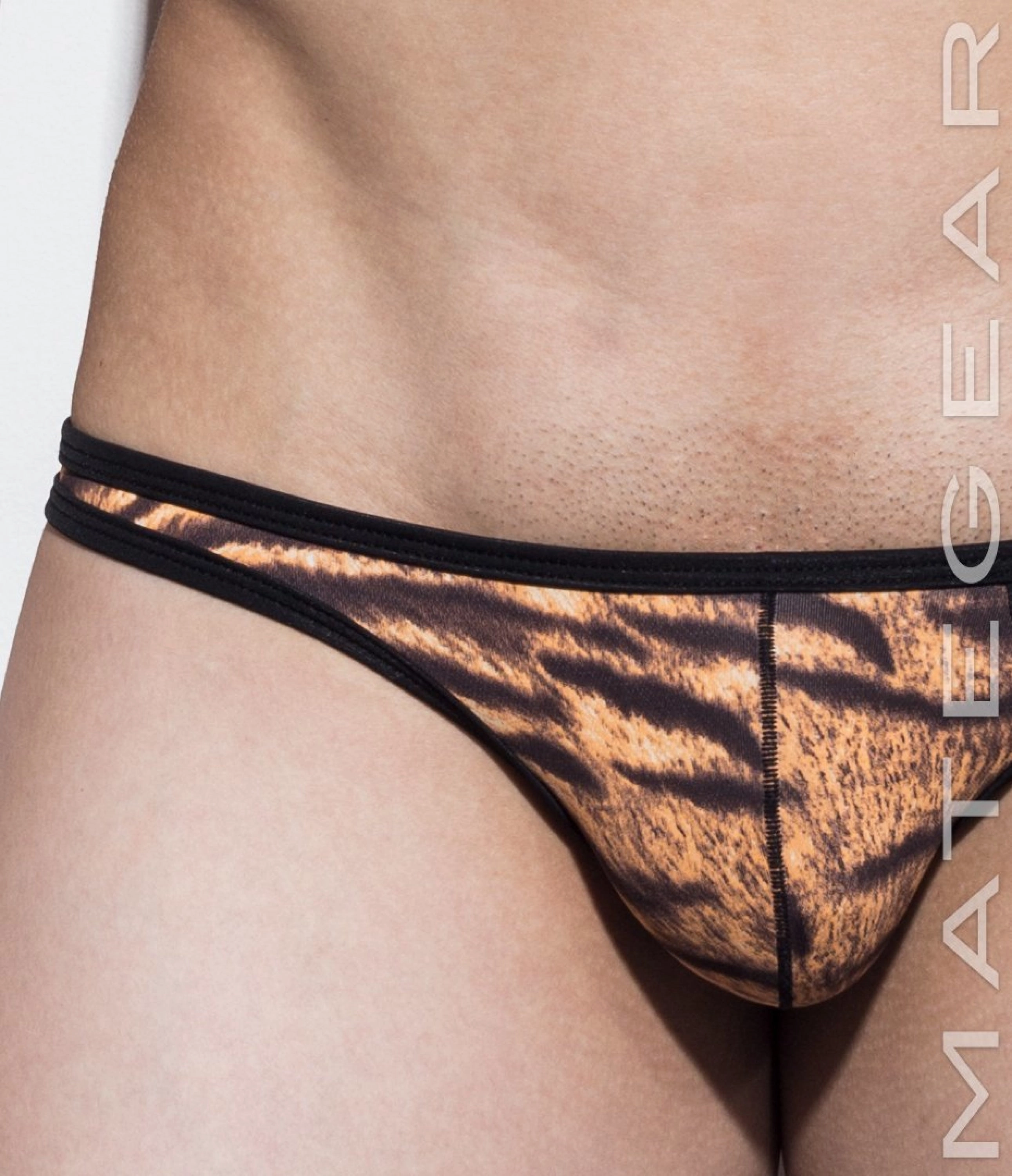 2pc/Pack Sexy Men's Underwear Mini Bikini Briefs - Kum Ja (Thin Nylon Special Fabric Signature Series)