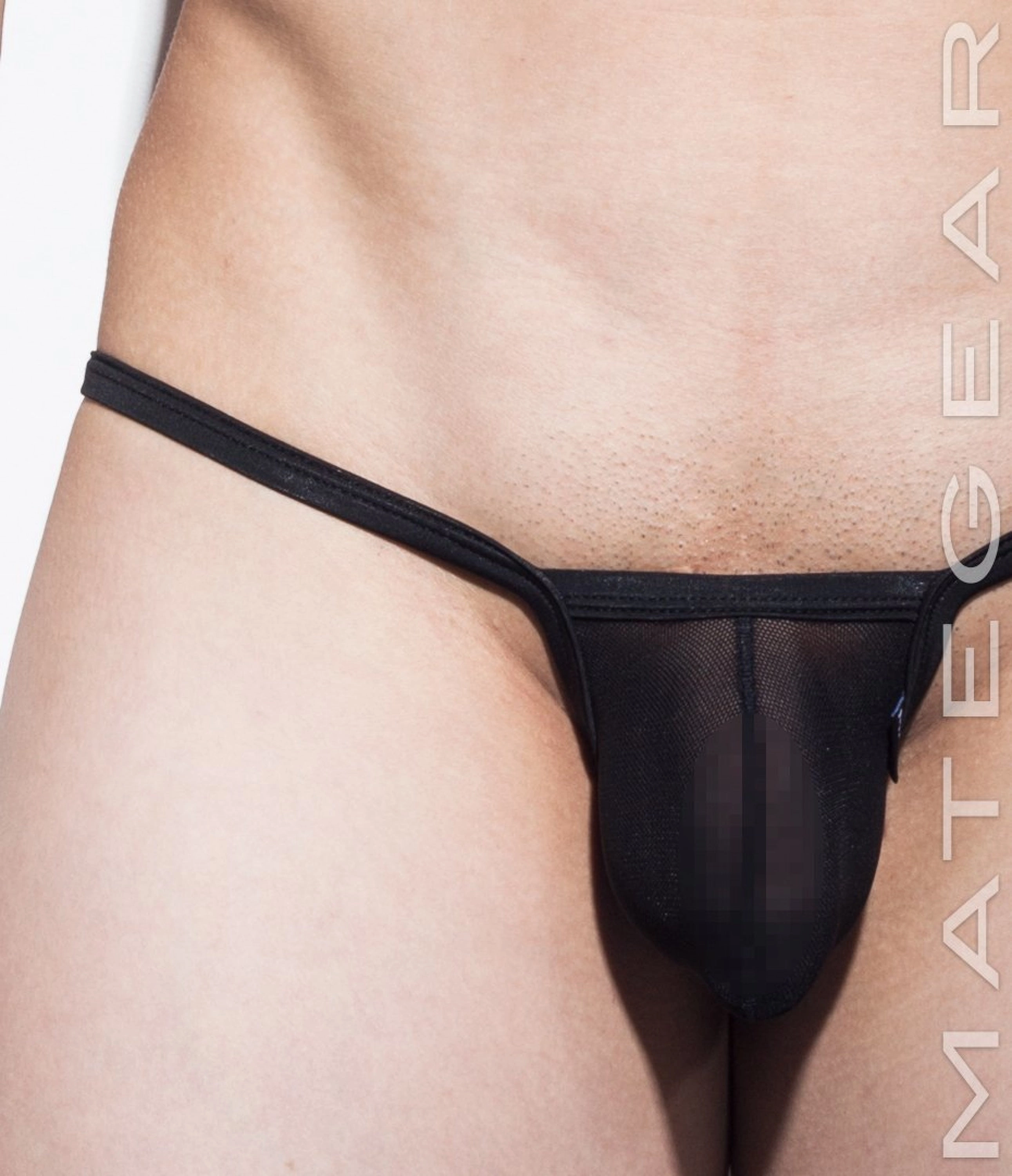 2pc/Pack Sexy Men's Underwear Mini Bikini Briefs - Shi Woo (Soft Thin Mesh Signature Series)