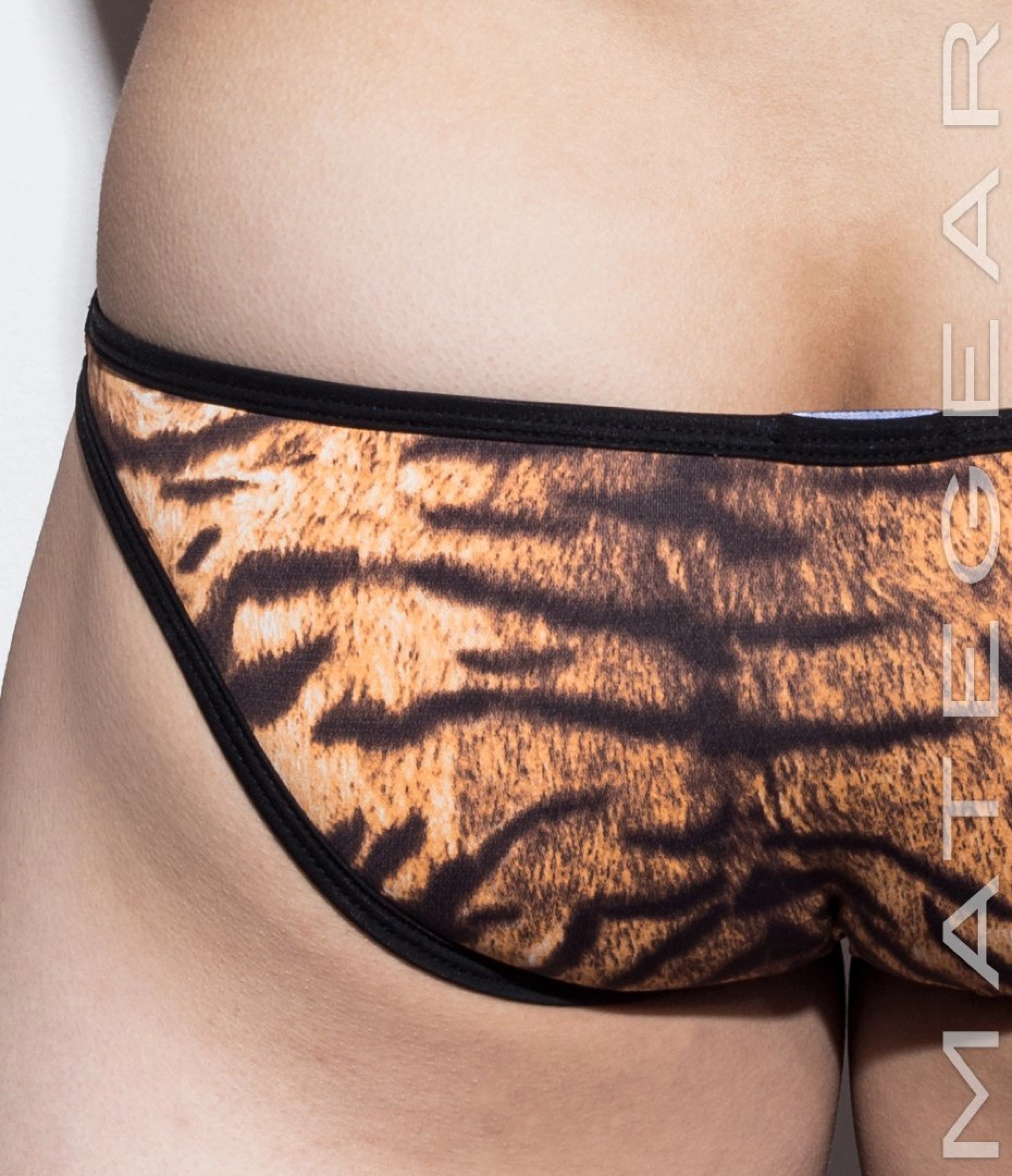 2pc/Pack Sexy Men's Underwear Ultra Bikini Briefs - Nan Song (V-Front / Tapered Sides) (Thin Nylon Special Fabric Signature Series)