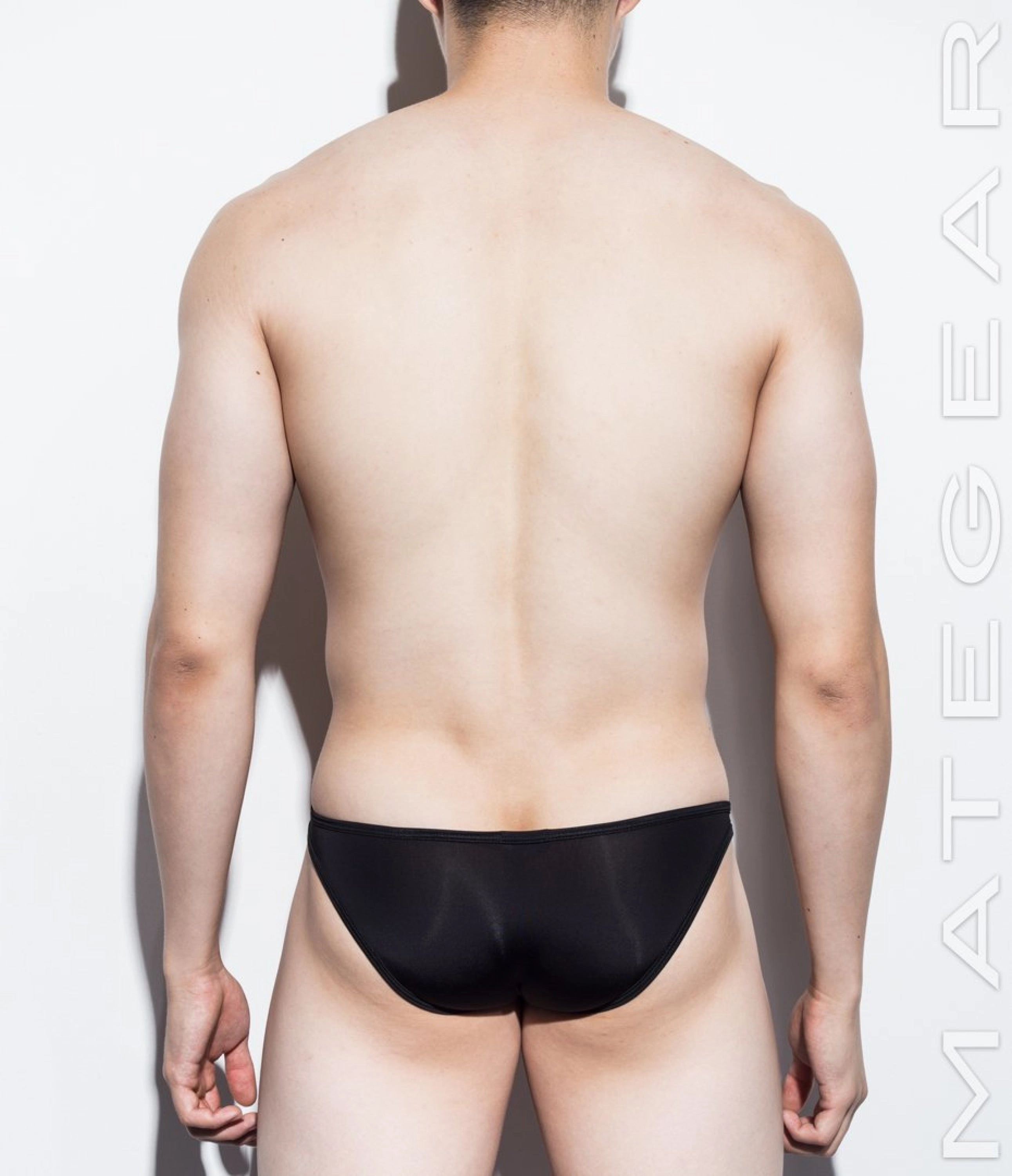 2pc/Pack Sexy Men's Underwear Ultra Bikini Briefs - Nan Song (V-Front / Tapered Sides) (Ultra Thin Nylon Signature Series)