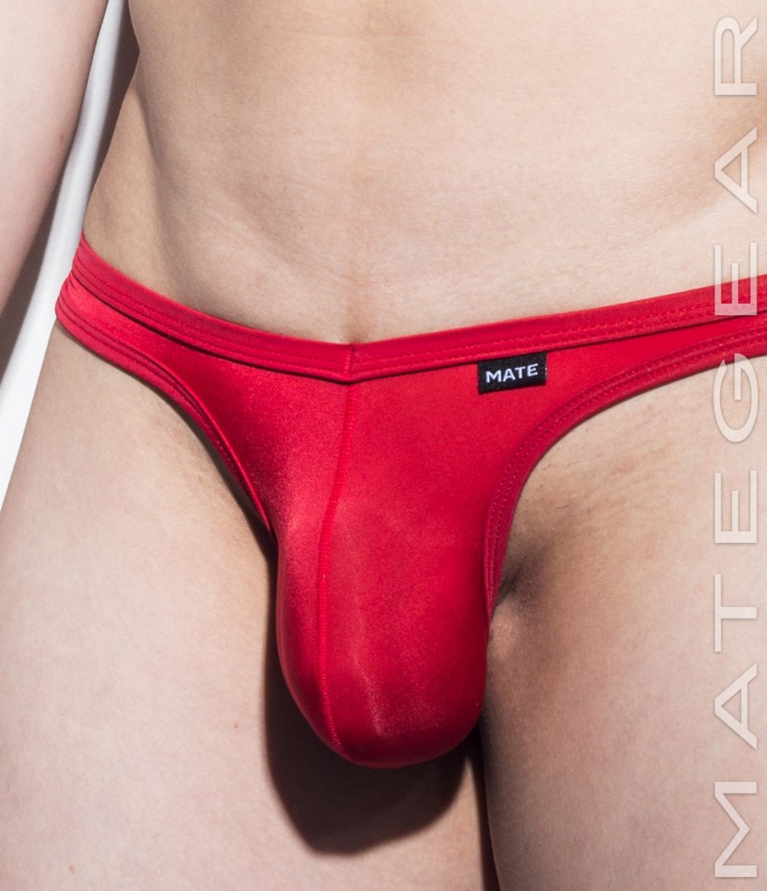 2pc/Pack Sexy Men's Underwear Ultra Bikini Briefs - Nan Song (V-Front / Tapered Sides) (Ultra Thin Nylon Signature Series II)