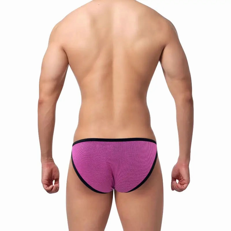 Adannu Men's Bikini Briefs - Low Rise Sexy Underwear for Active Men AD747