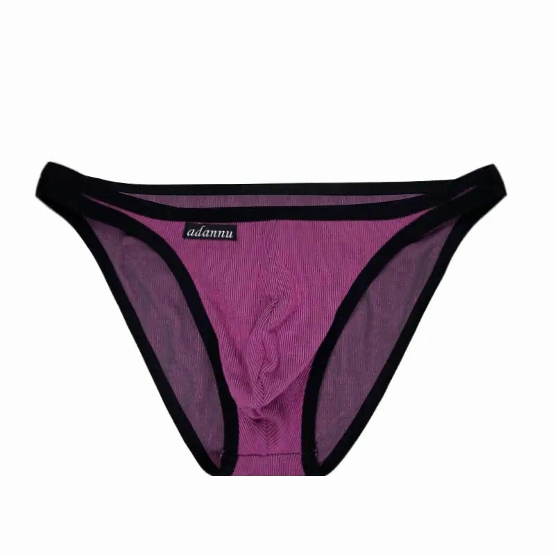 Adannu Men's Bikini Briefs - Low Rise Sexy Underwear for Active Men AD747