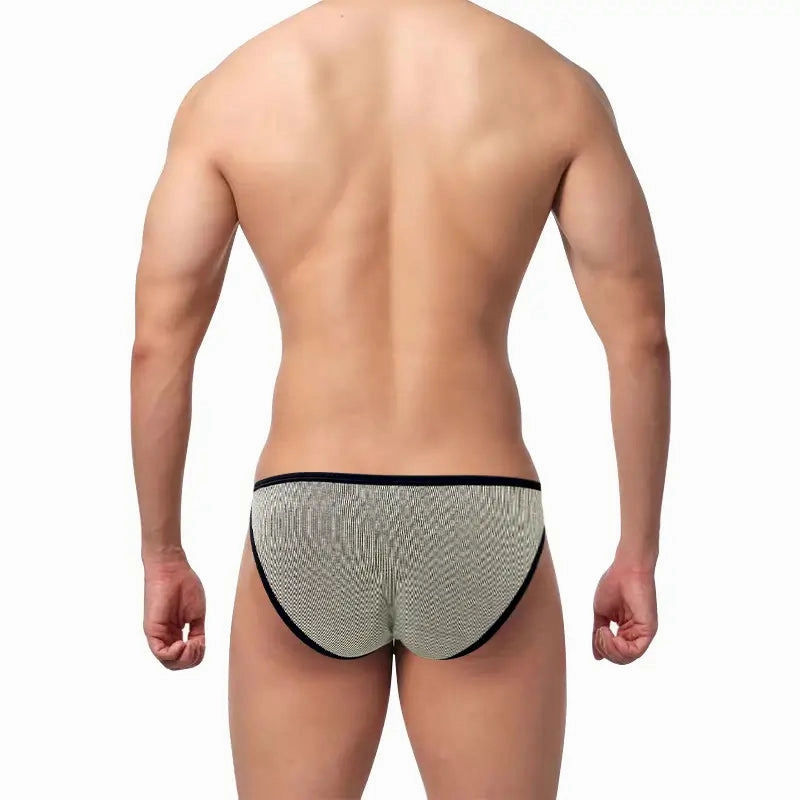 Adannu Men's Bikini Briefs - Low Rise Sexy Underwear for Active Men AD747