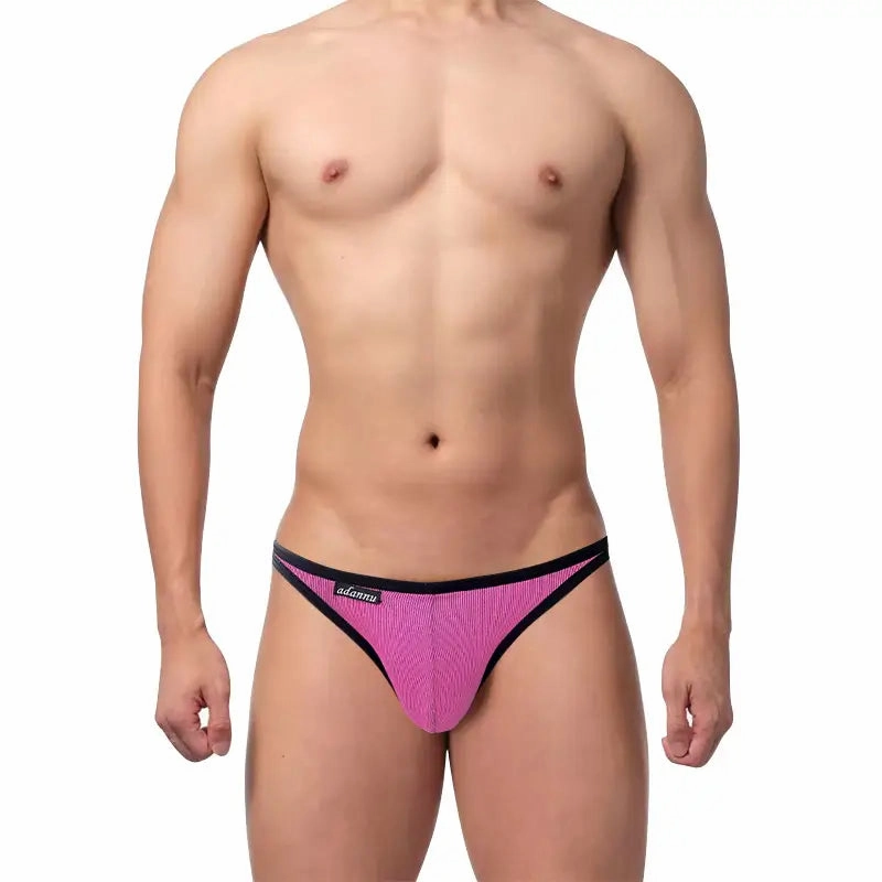 Adannu Men's Bikini Briefs - Low Rise Sexy Underwear for Active Men AD747