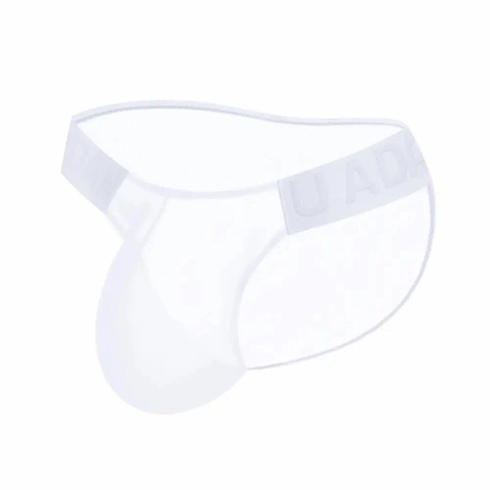 Adannu Men's Sexy Mesh Briefs with Enhanced Pouch – Ultra-Thin 0.01mm Transparent Mesh AD780