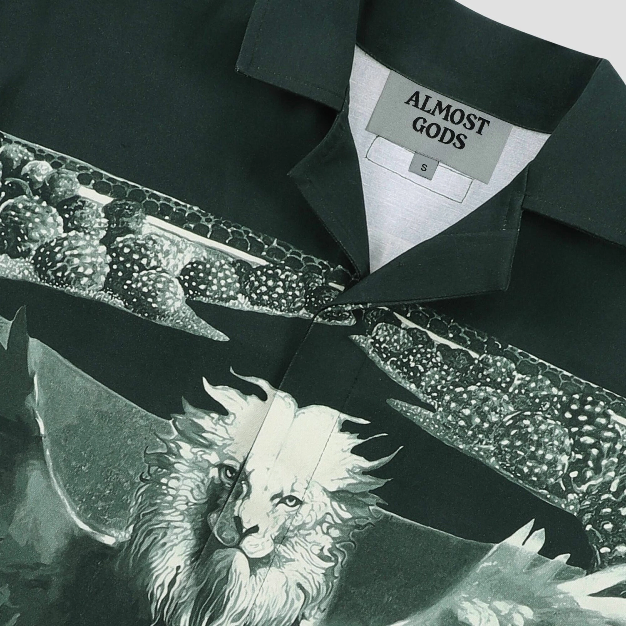 ALMOST GODS | MIRAGE SHIRT IN TWILL { BLACK