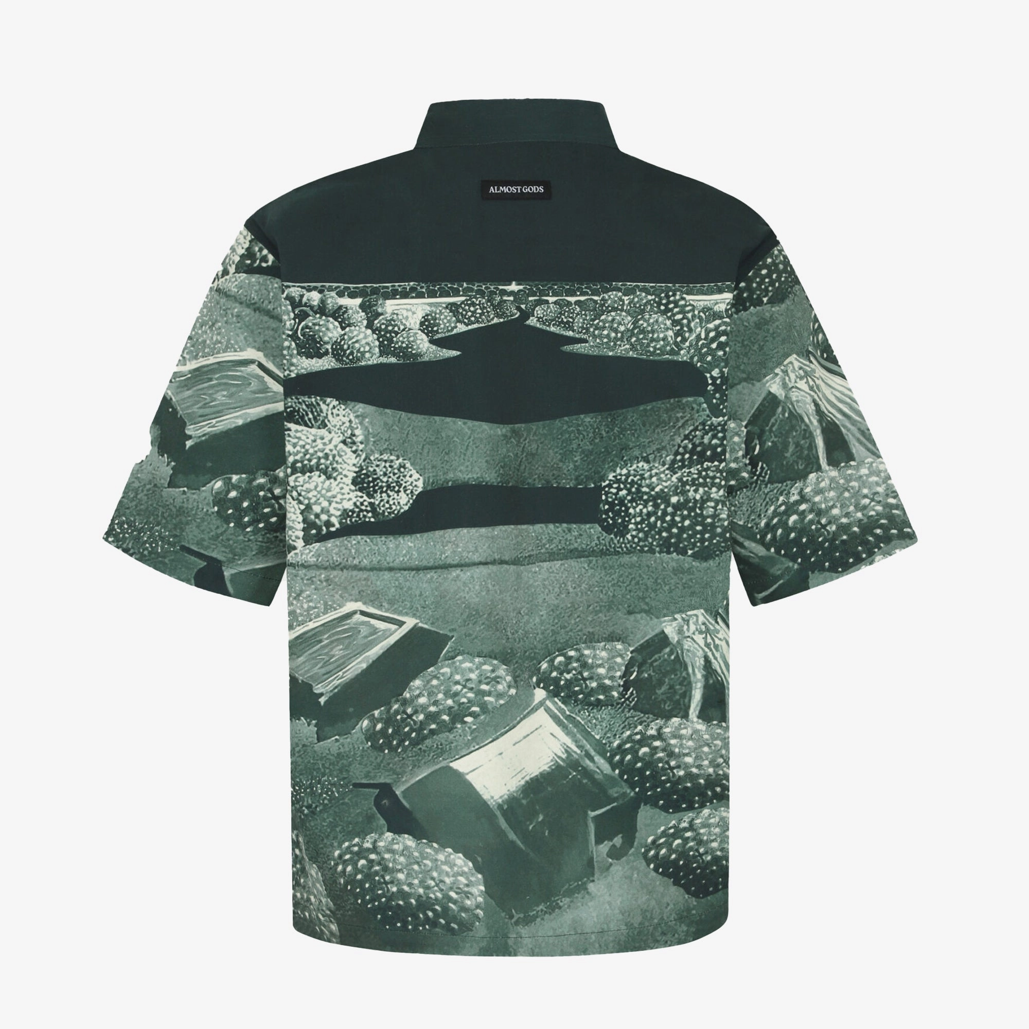 ALMOST GODS | MIRAGE SHIRT IN TWILL { BLACK