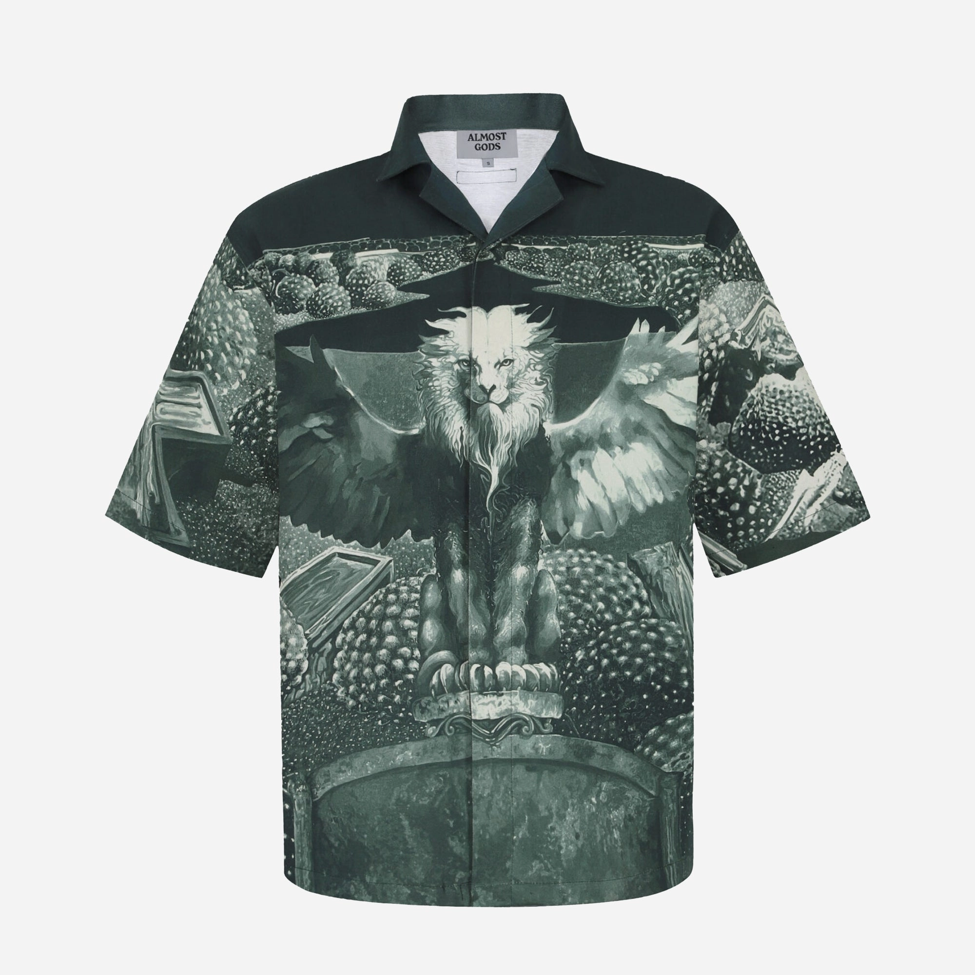 ALMOST GODS | MIRAGE SHIRT IN TWILL { BLACK