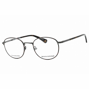 Banana Republic Men's Eyeglasses - Havana Grey Round Full Rim Frame | DONN 0AB8 00