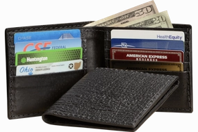 Black Shark Bifold Wallet