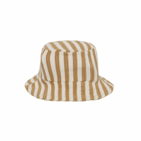 Bucket Hat - Marigold Stipe