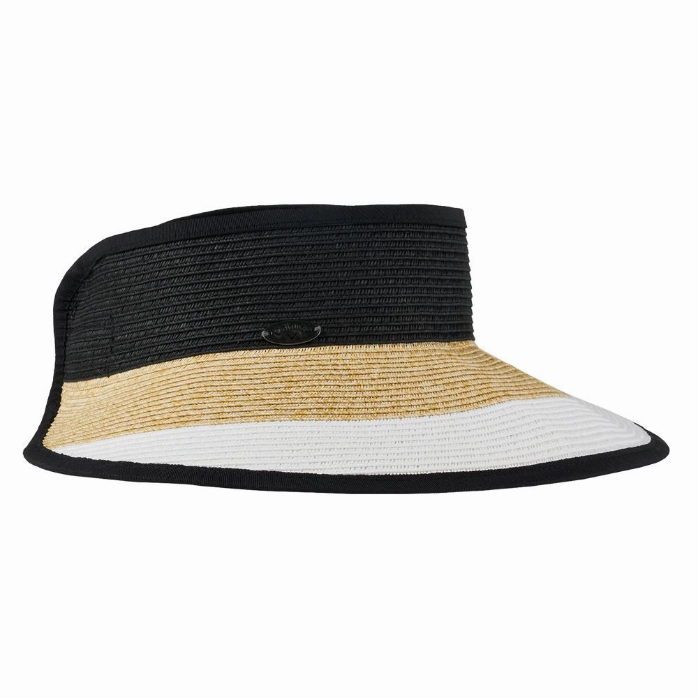 Callaway Allure Golf Visor Black/Neutral/White - 22 Women