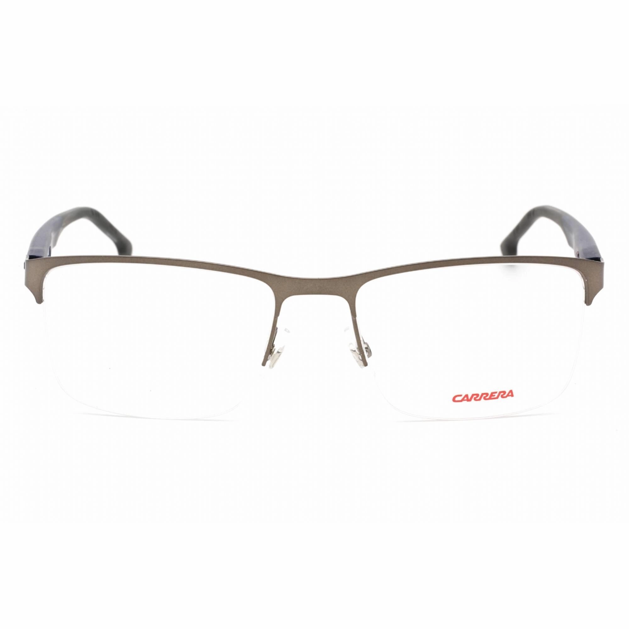 Carrera Men's Eyeglasses - Half Rim Metal Frame Clear Lens | CARRERA 8870 0R80 00