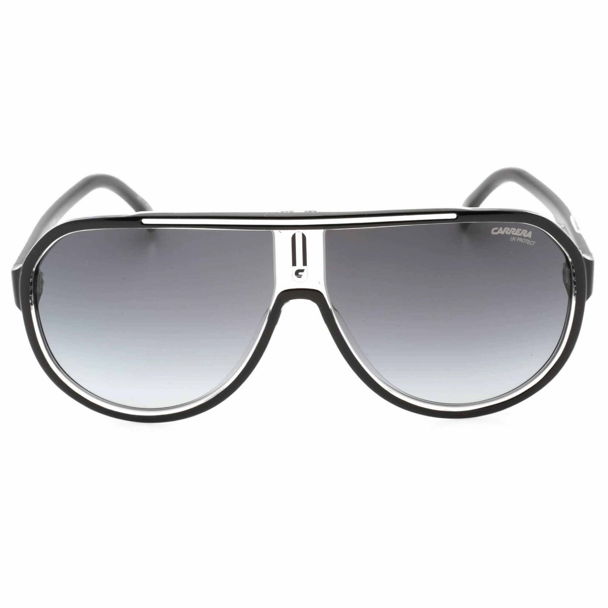 Carrera Men's Sunglasses - Black White Aviator Shape Frame | CARRERA 1057/S 080S 9O