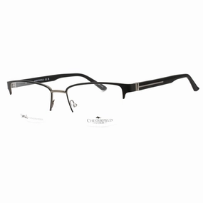 Chesterfield Men's Eyeglasses - Matte Black Dark Ruthenium Frame | CH 87XL 0RZZ 00