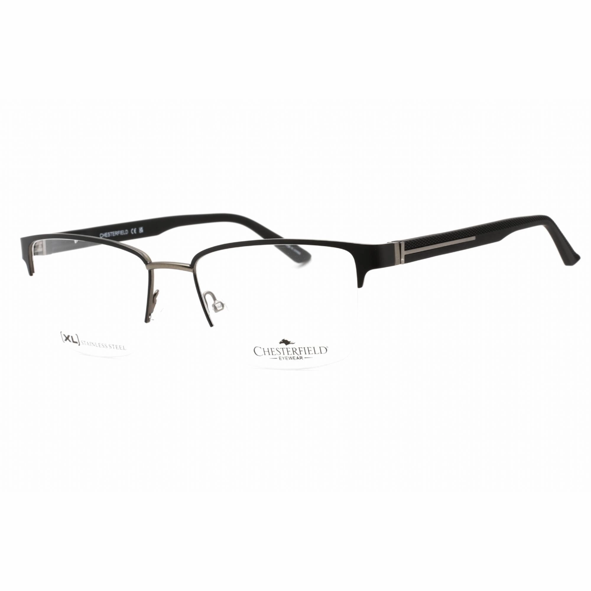 Chesterfield Men's Eyeglasses - Matte Black Dark Ruthenium Frame | CH 87XL 0RZZ 00