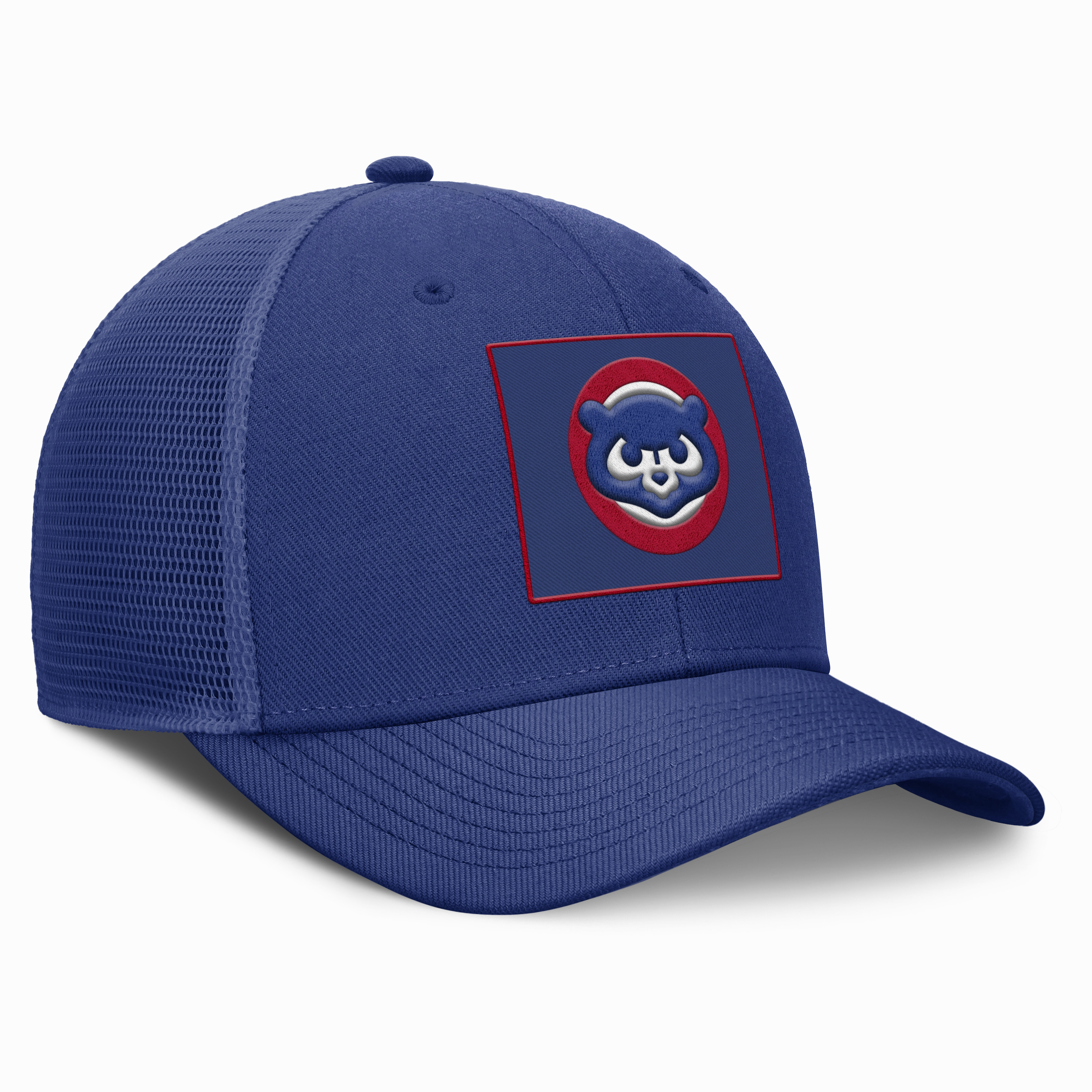 Chicago Cubs Nike Rise Royal Blue Dri-Fit Adjustable Snapback Trucker Hat