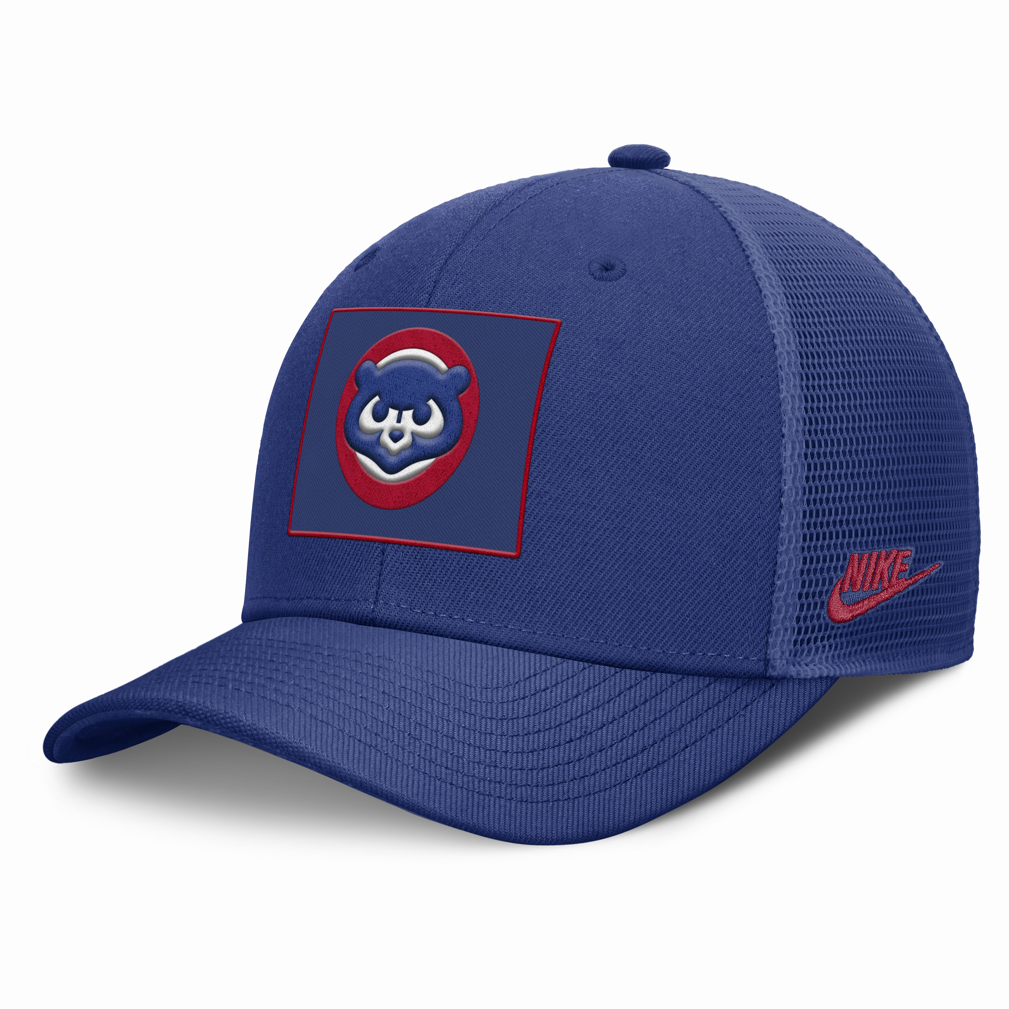 Chicago Cubs Nike Rise Royal Blue Dri-Fit Adjustable Snapback Trucker Hat
