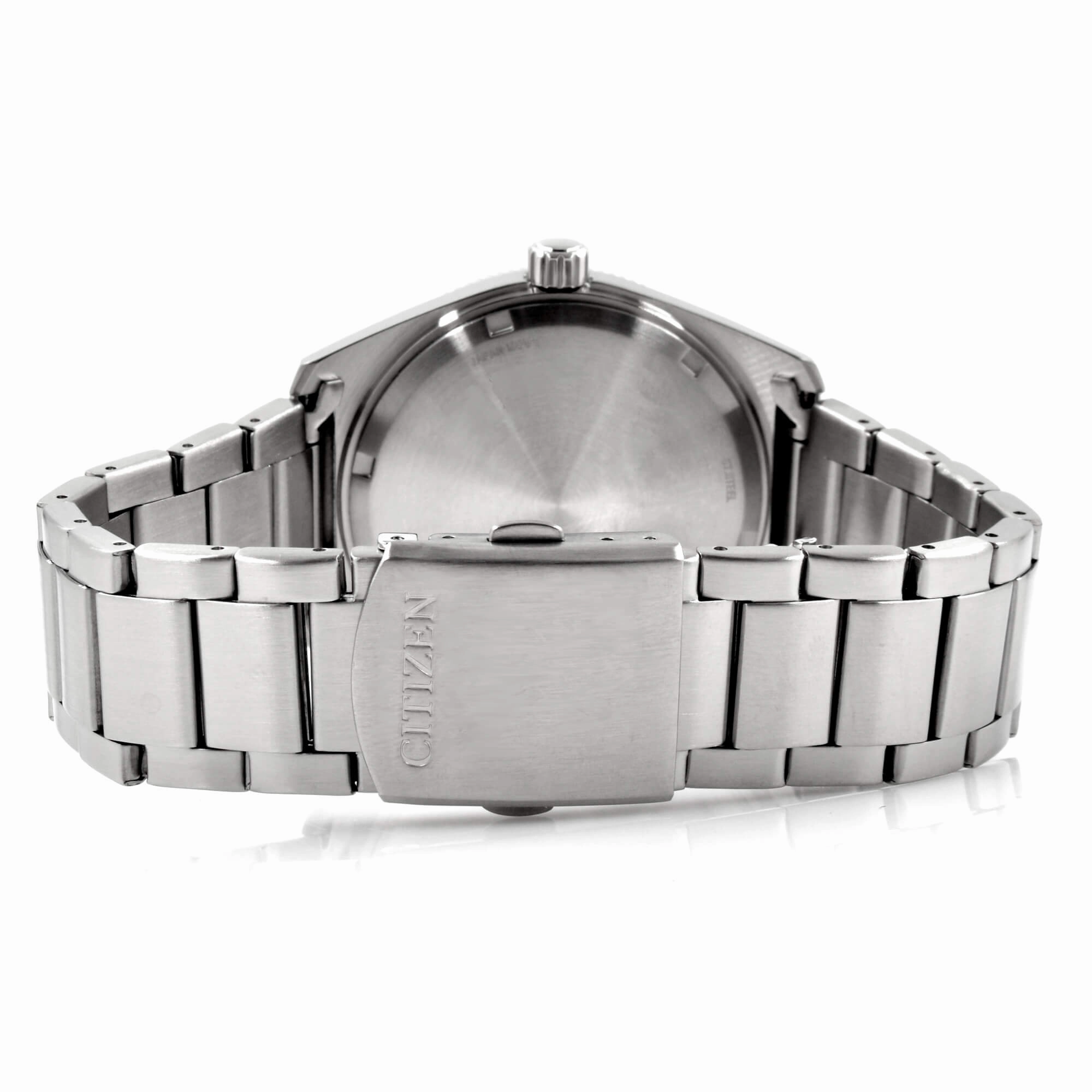 Citizen Men's Watch - Eco-Drive Orange Dial Stainless Steel Bracelet | AW1760-81X