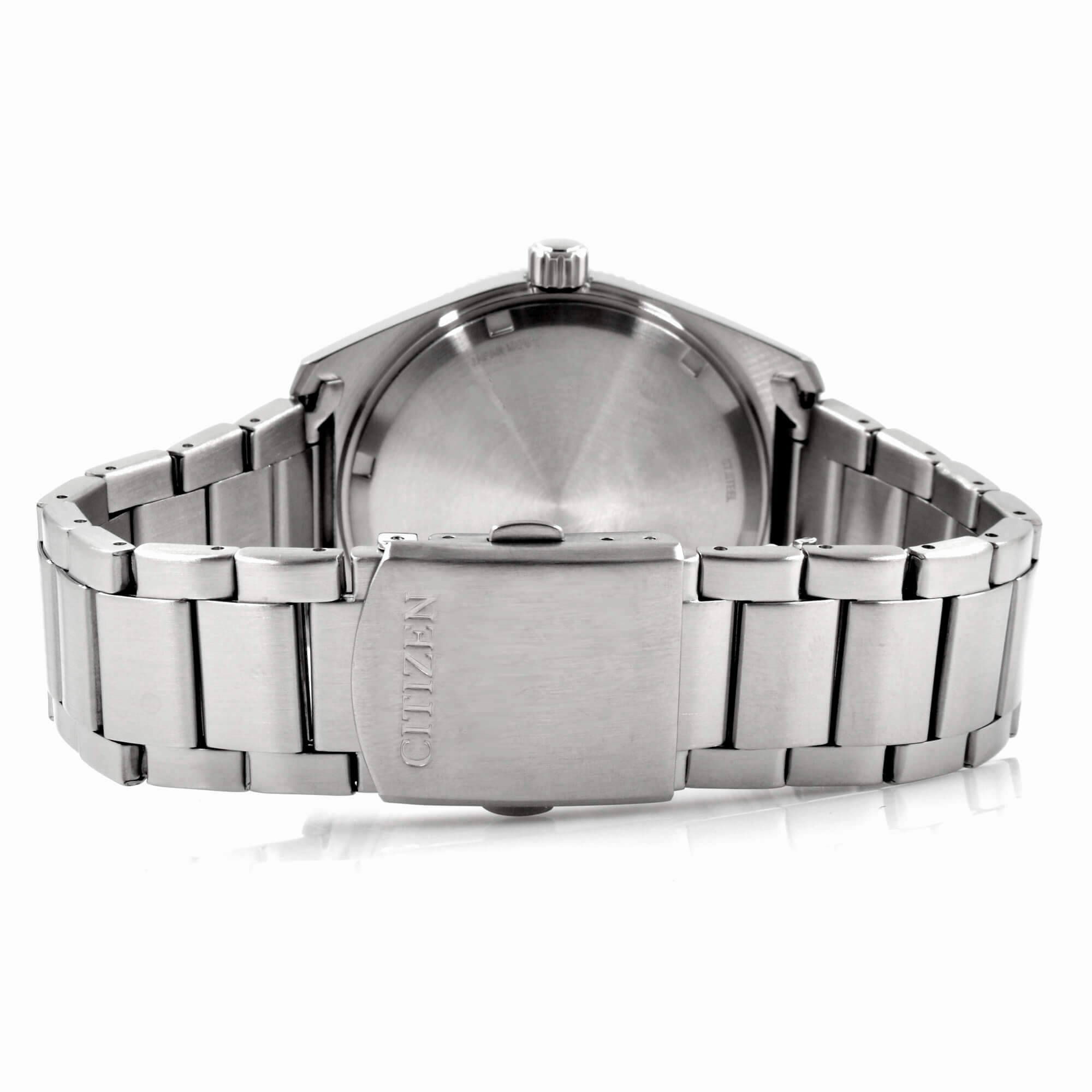 Citizen Men's Watch - Eco-Drive Orange Dial Stainless Steel Bracelet | AW1760-81X