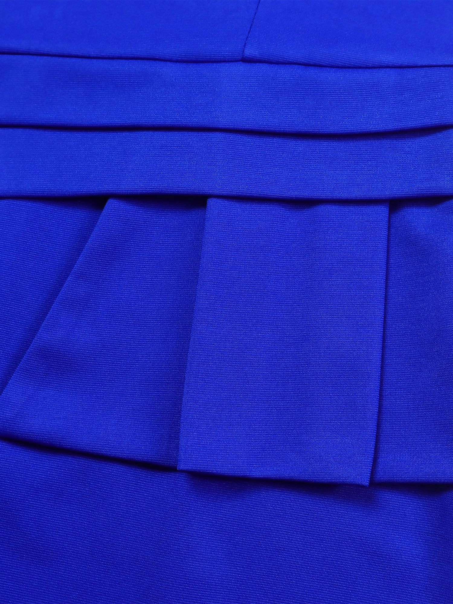 Classic Solid Color Ruched Puff Sleeve Business Bodycon Midi Sheath Dress