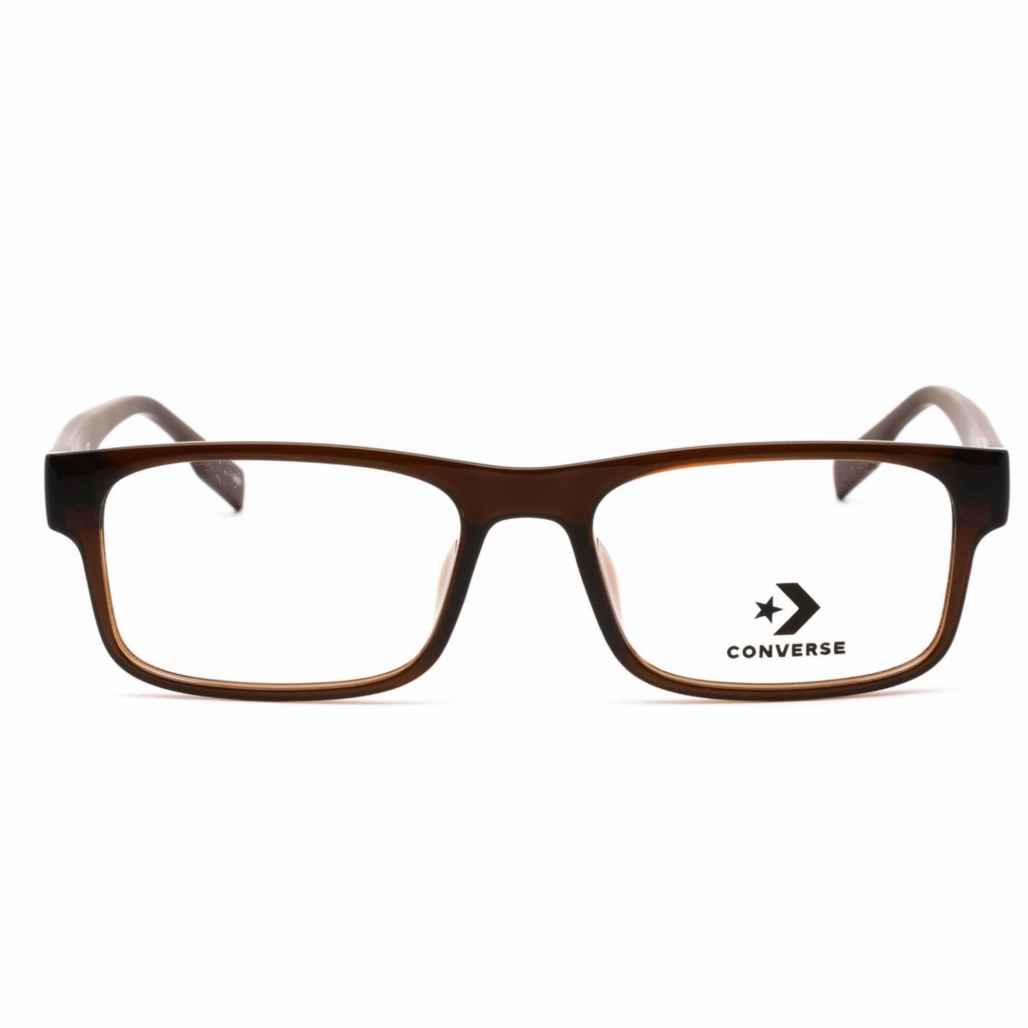 Converse Men's Eyeglasses - Crystal Dark Root Plastic Rectangular Frame | CV5016 201