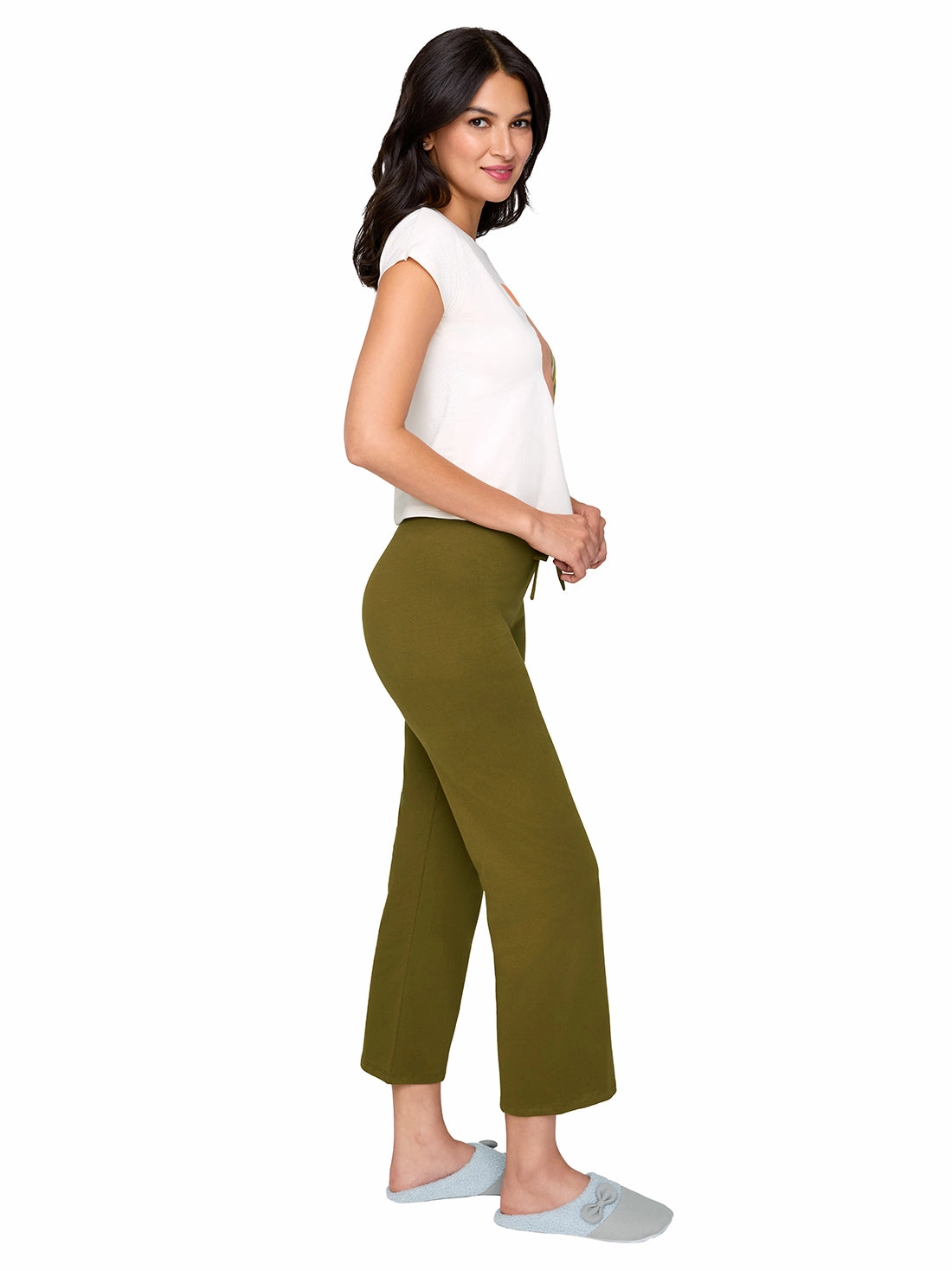 Cotton long pajama set 77130