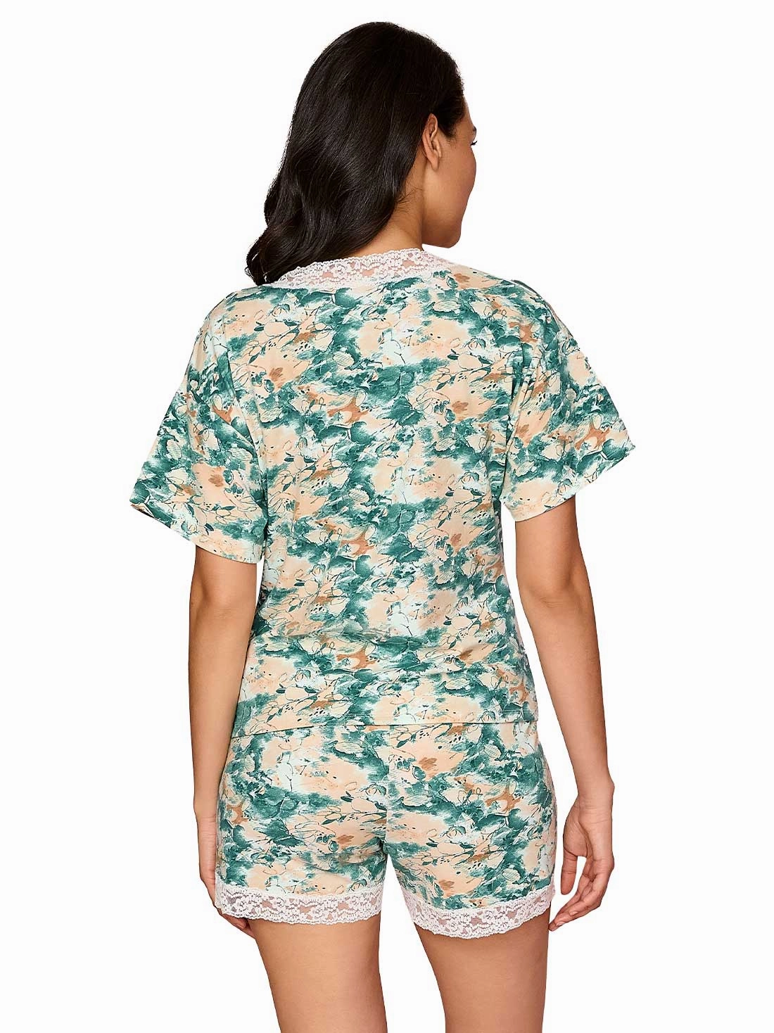 Cotton short pajama set 77129