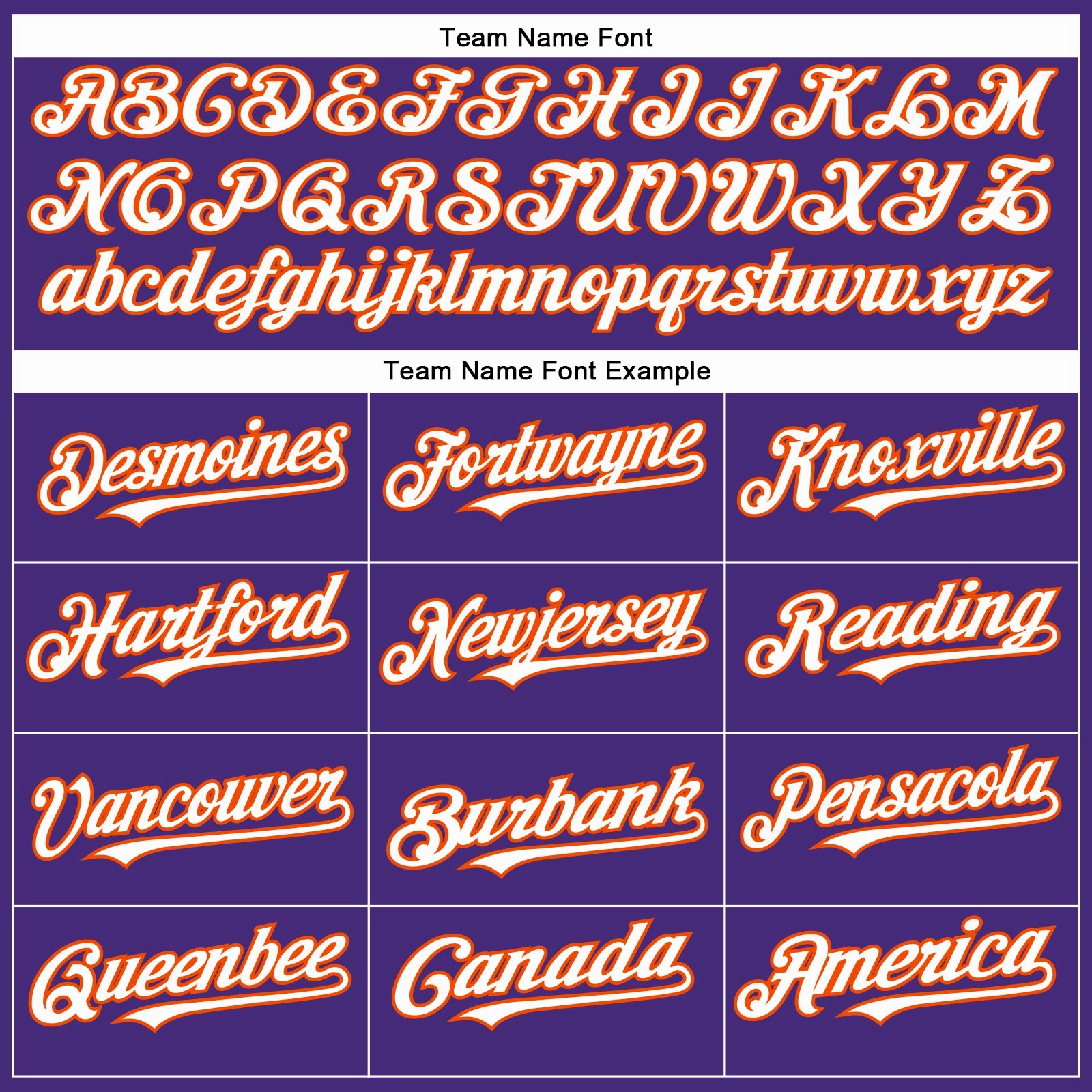 Custom Purple White-Orange Authentic Baseball Jersey