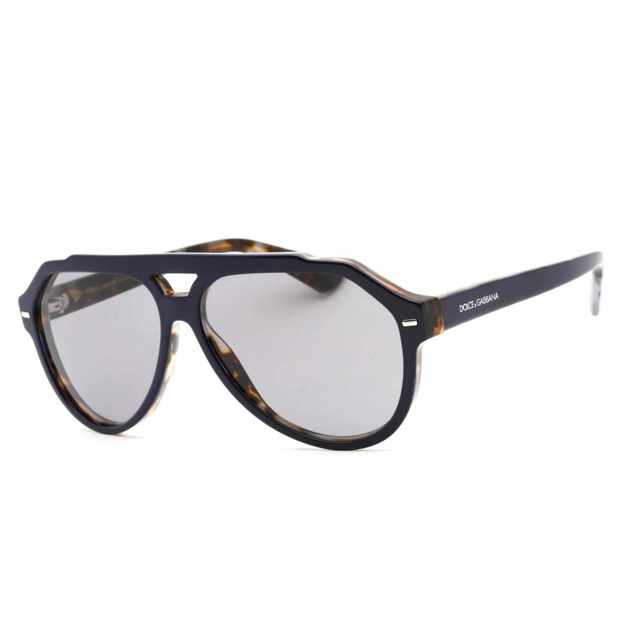 Dolce & Gabbana Men's Sunglasses - Blue On Blue Havana Frame | 0DG4452 3423/1