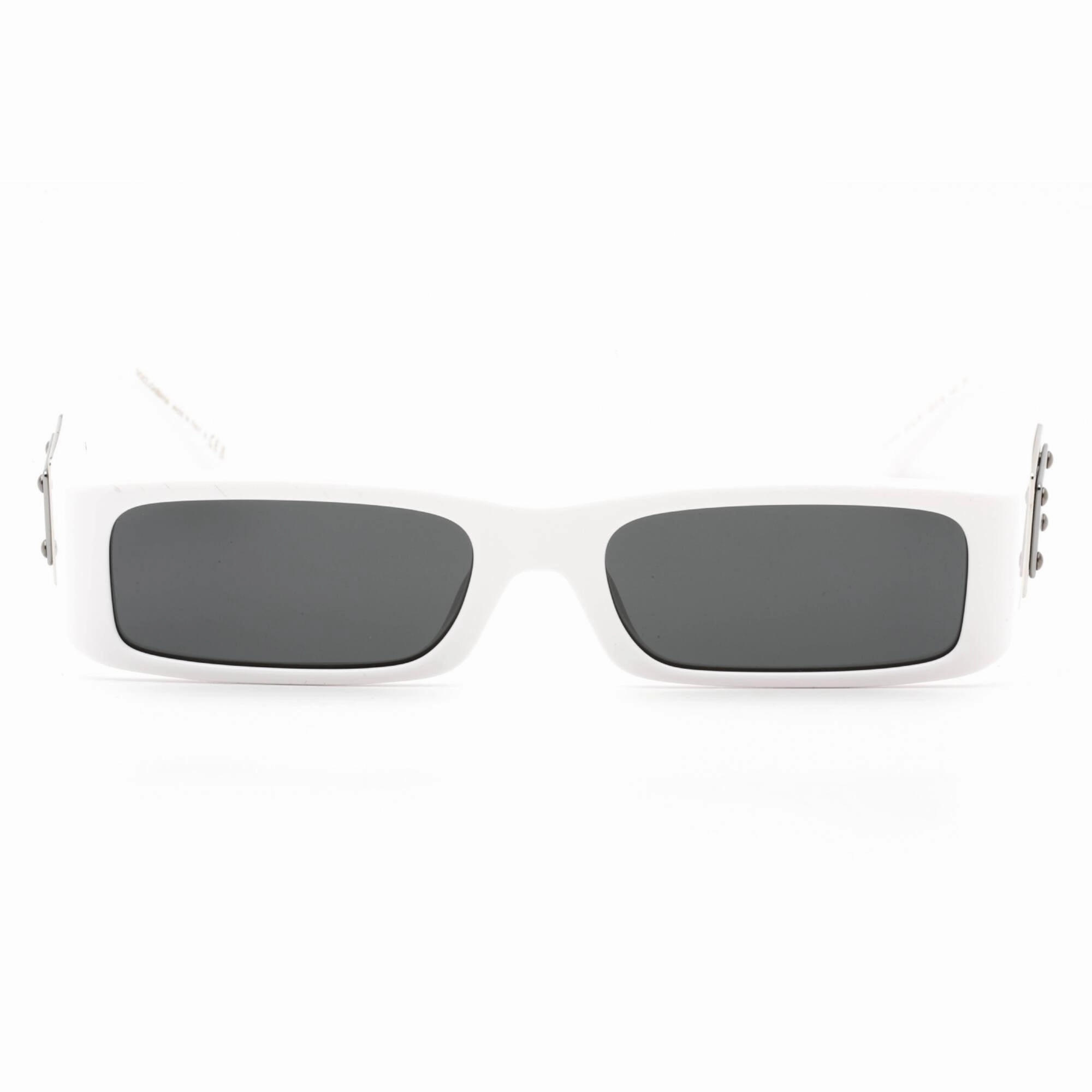 Dolce & Gabbana Men's Sunglasses - White Plastic Full Rim Frame | 0Dg4444 331287