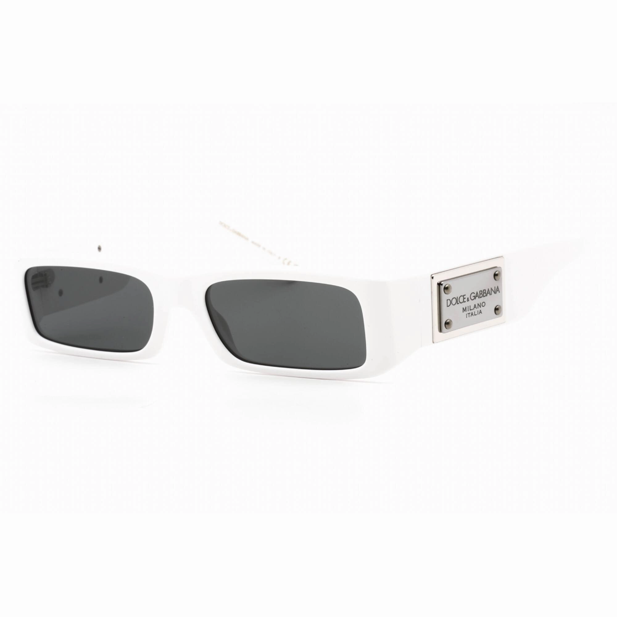 Dolce & Gabbana Men's Sunglasses - White Plastic Full Rim Frame | 0Dg4444 331287