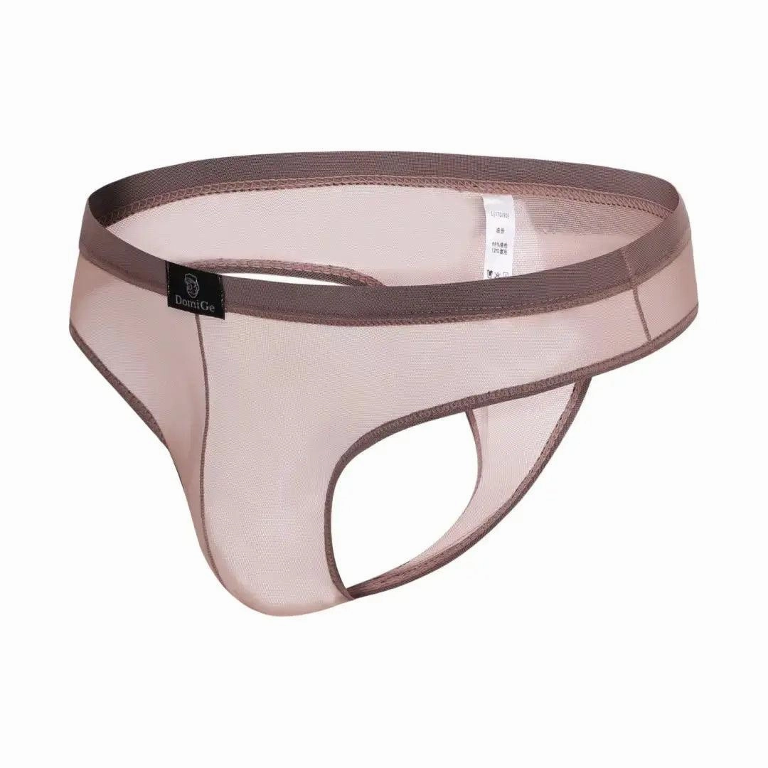 DomiGe G-String Thong with Seamless Mesh Design Undies for man