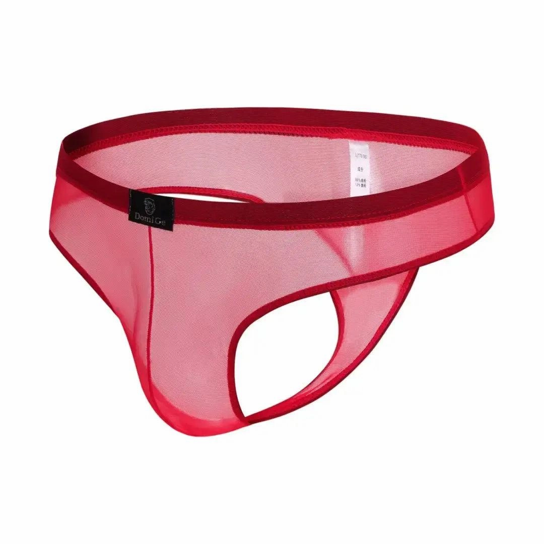 DomiGe G-String Thong with Seamless Mesh Design Undies for man