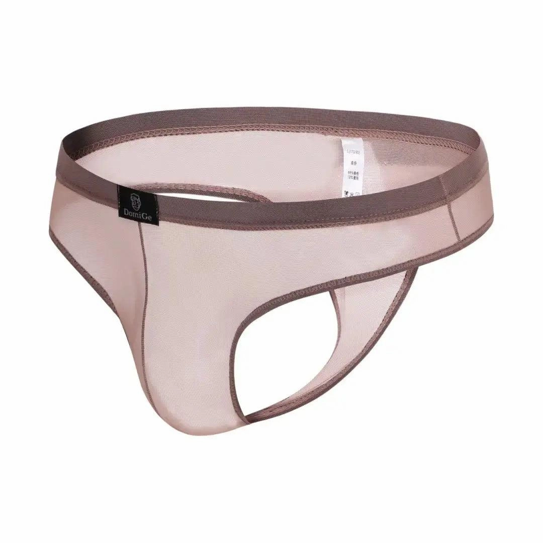 DomiGe G-String Thong with Seamless Mesh Design Undies for man