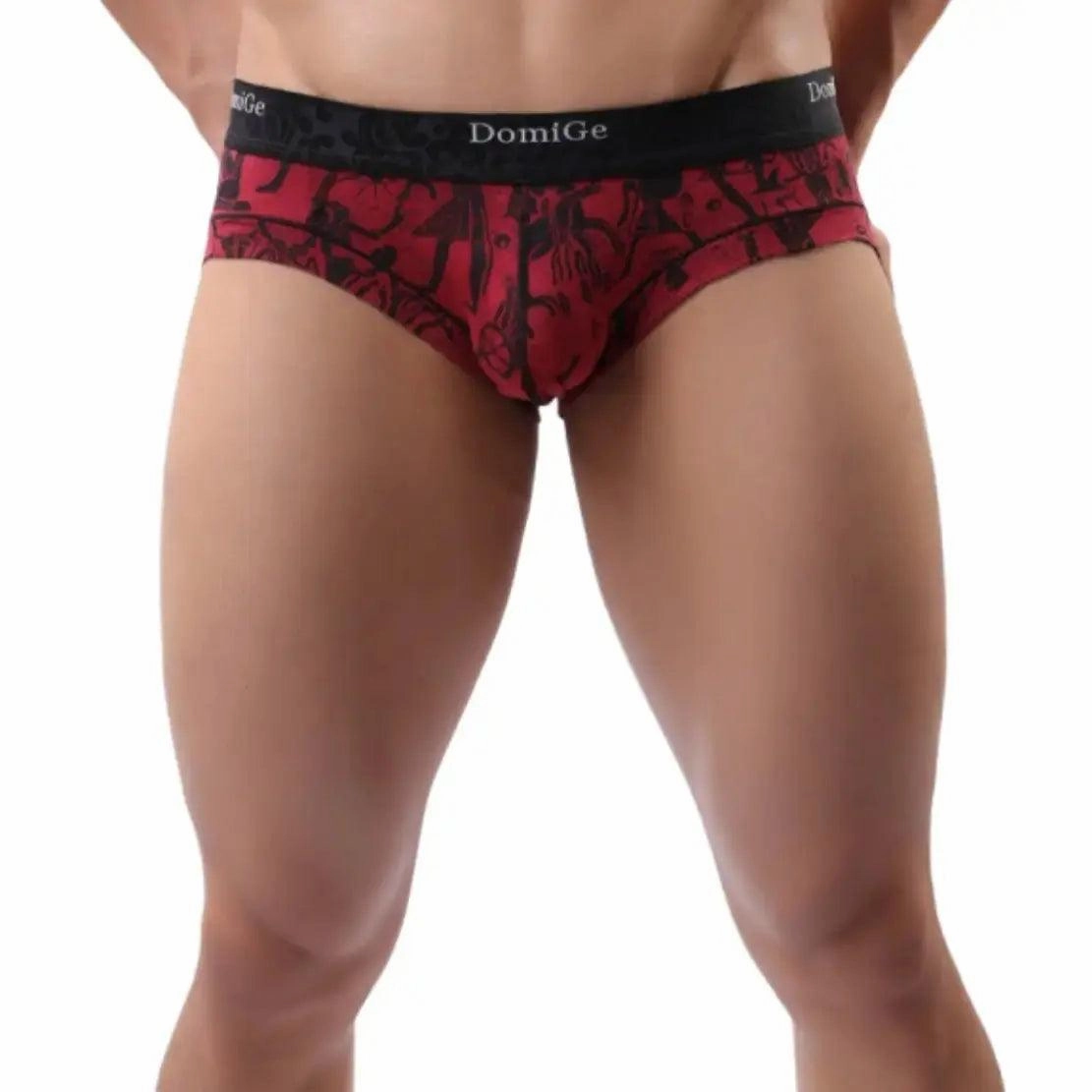 DomiGe Men's Bamber Trunks Briefs Moisture Management Underwear