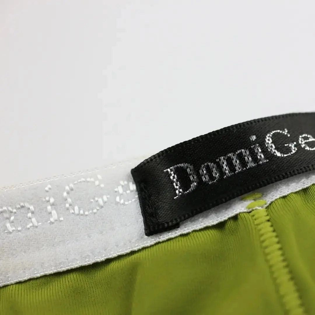 DomiGe Men's Ice Silk Briefs Mid-Waist Briefs Seamless Underwear