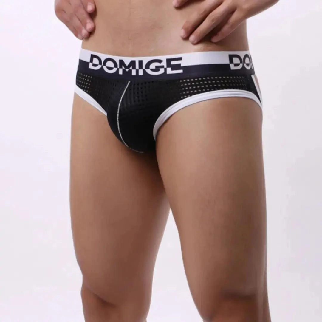 DomiGe Men's Jock Straps Unleash Your Freedom Male Underwear Thongs