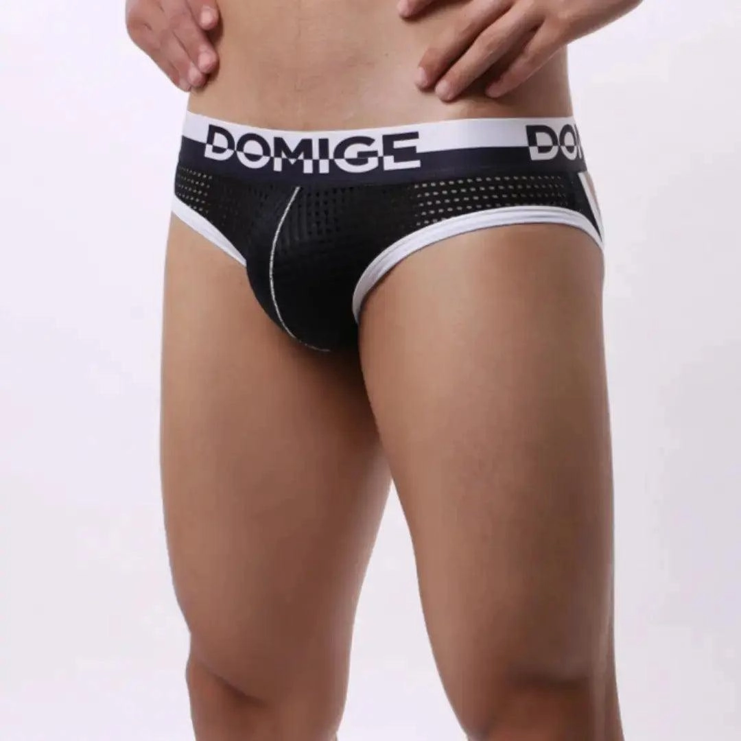 DomiGe Men's Jock Straps Unleash Your Freedom Male Underwear Thongs