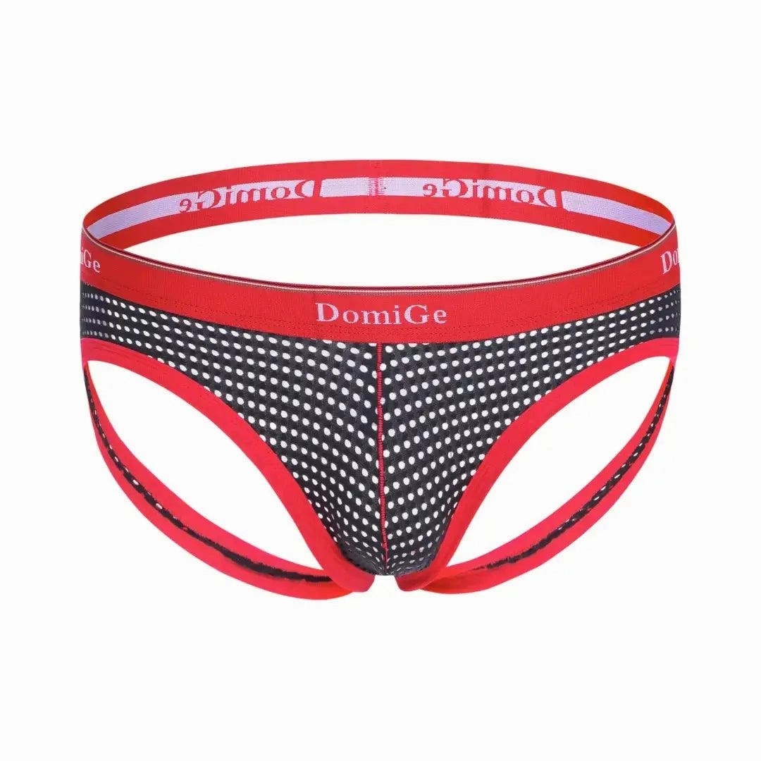 DomiGe Men's Jock Straps Unleash Your Freedom Male Underwear Thongs