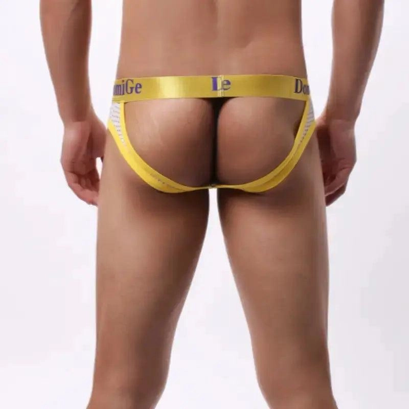 DomiGe Men's Jock Straps Unleash Your Freedom Male Underwear Thongs