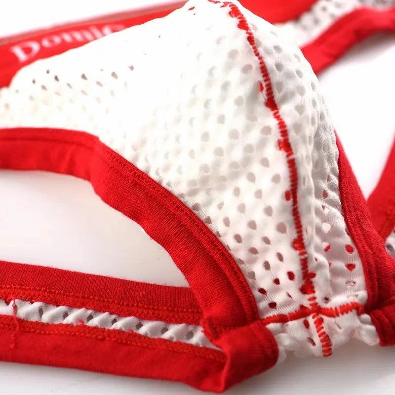 DomiGe Men's Jock Straps Unleash Your Freedom Male Underwear Thongs