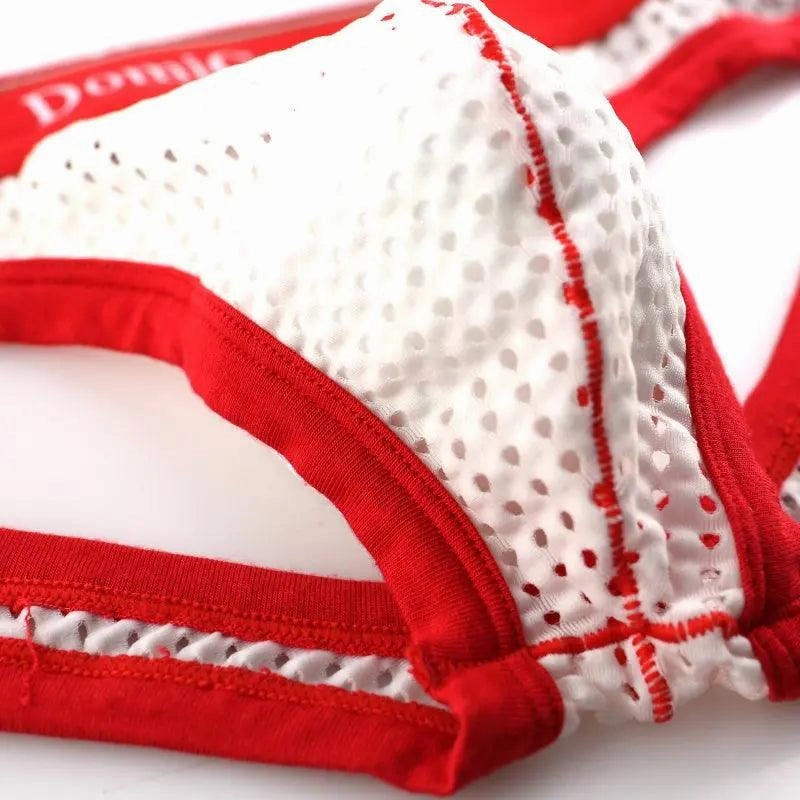 DomiGe Men's Jock Straps Unleash Your Freedom Male Underwear Thongs