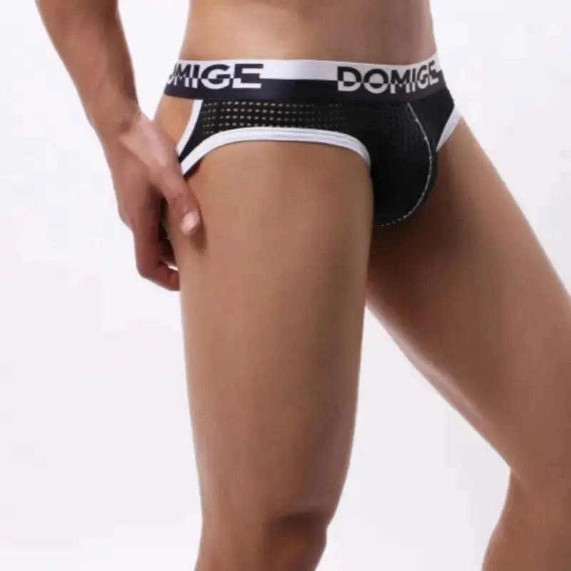 DomiGe Men's Jock Straps Unleash Your Freedom Male Underwear Thongs