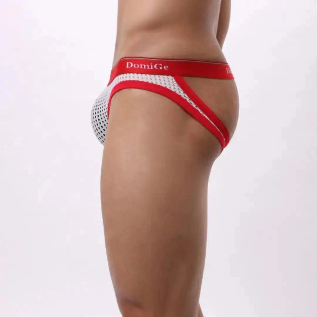 DomiGe Men's Jock Straps Unleash Your Freedom Male Underwear Thongs