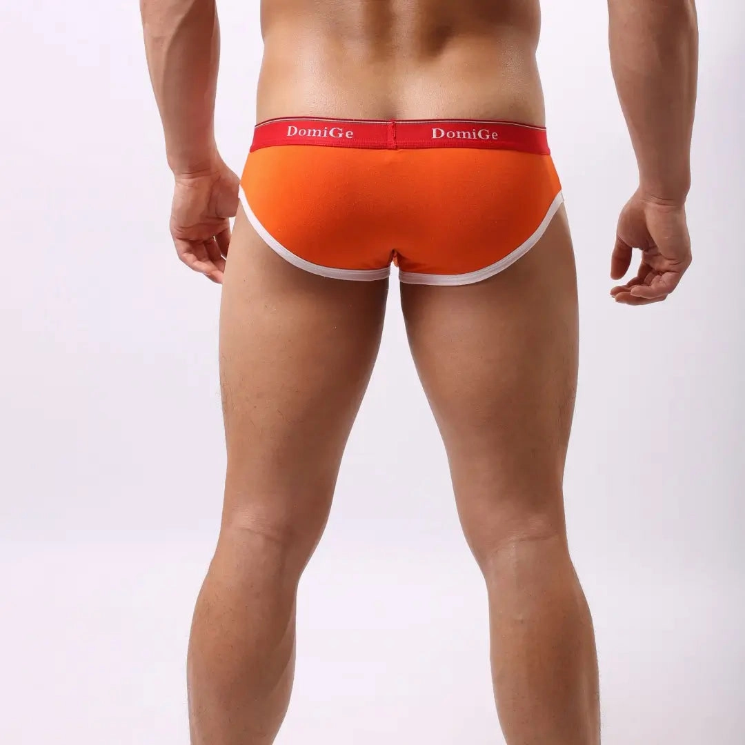 DomiGe Men's Low-Rise Modal Briefs - Ultra-Soft & Supportive Underwear