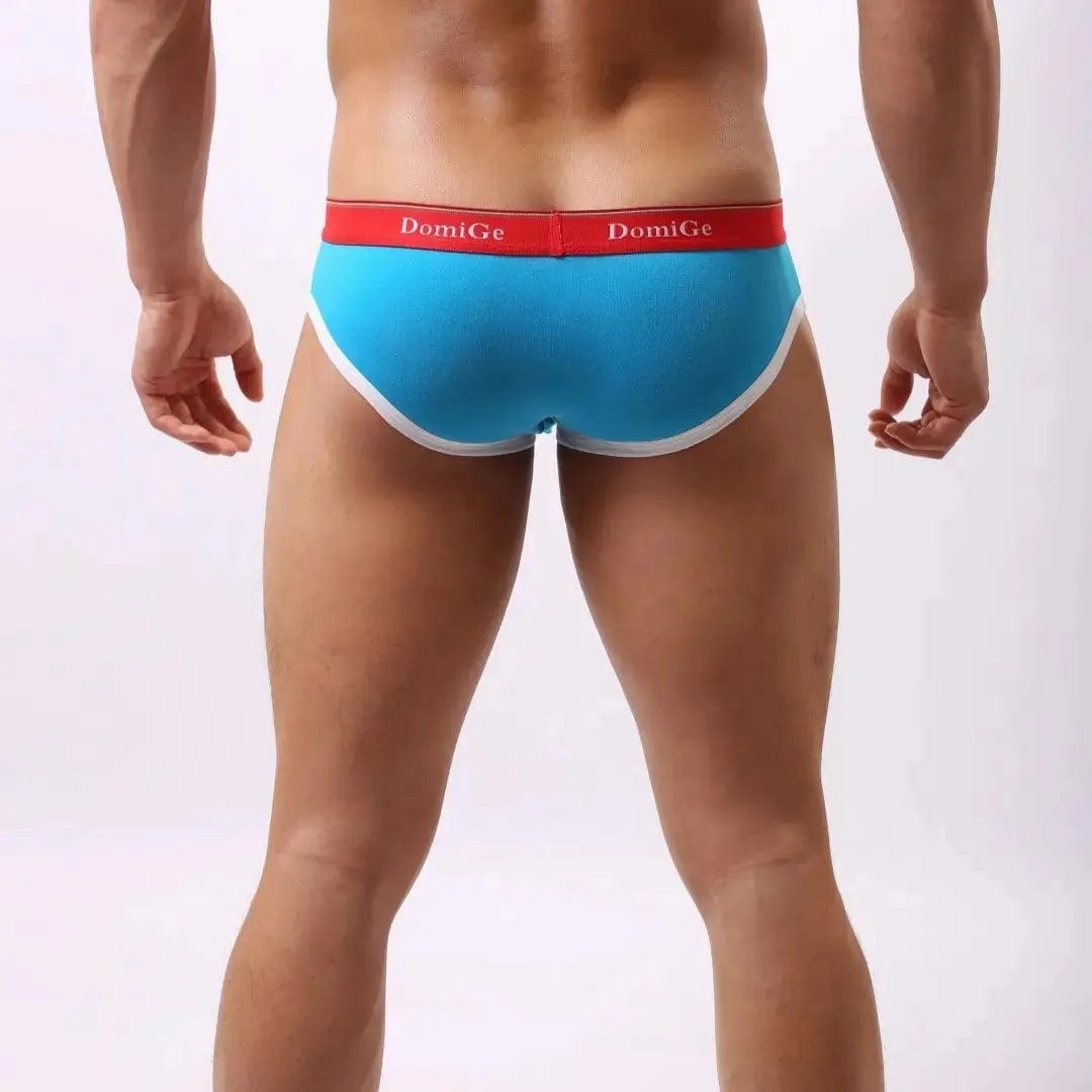 DomiGe Men's Low-Rise Modal Briefs with U-Pouch
