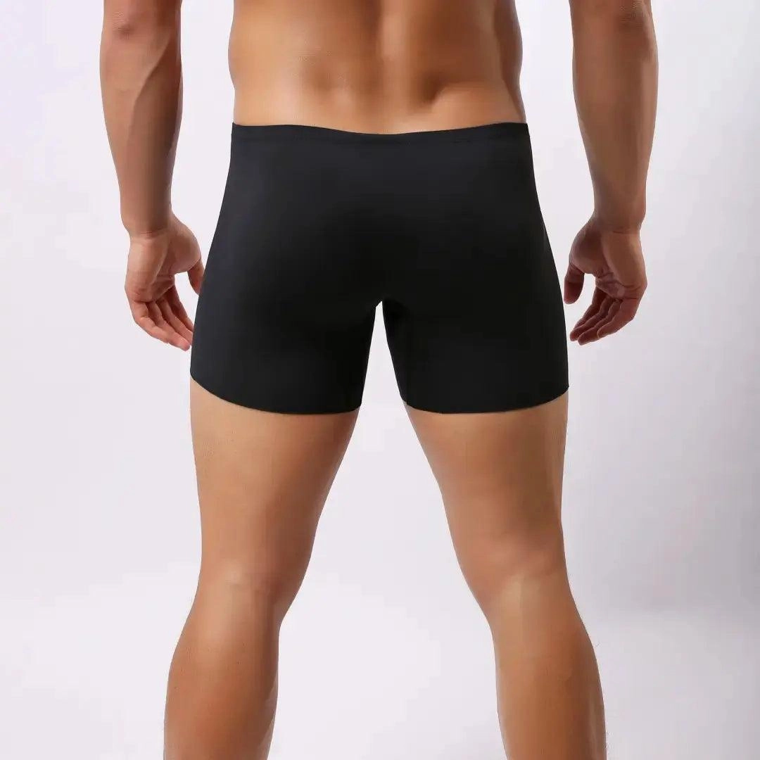 DomiGe Men's Mid-Waist Boxer Briefs Stylish Underwear for Men